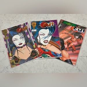 SHI: The Premiere Issue 1994 Comic Book # 1 & # 2 plus RAZOR & SHI Special # 1
